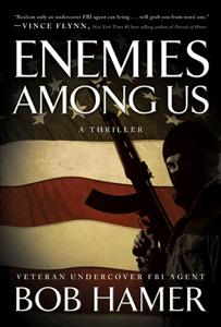 Cover, Enemies Among Us by Bob Hamer